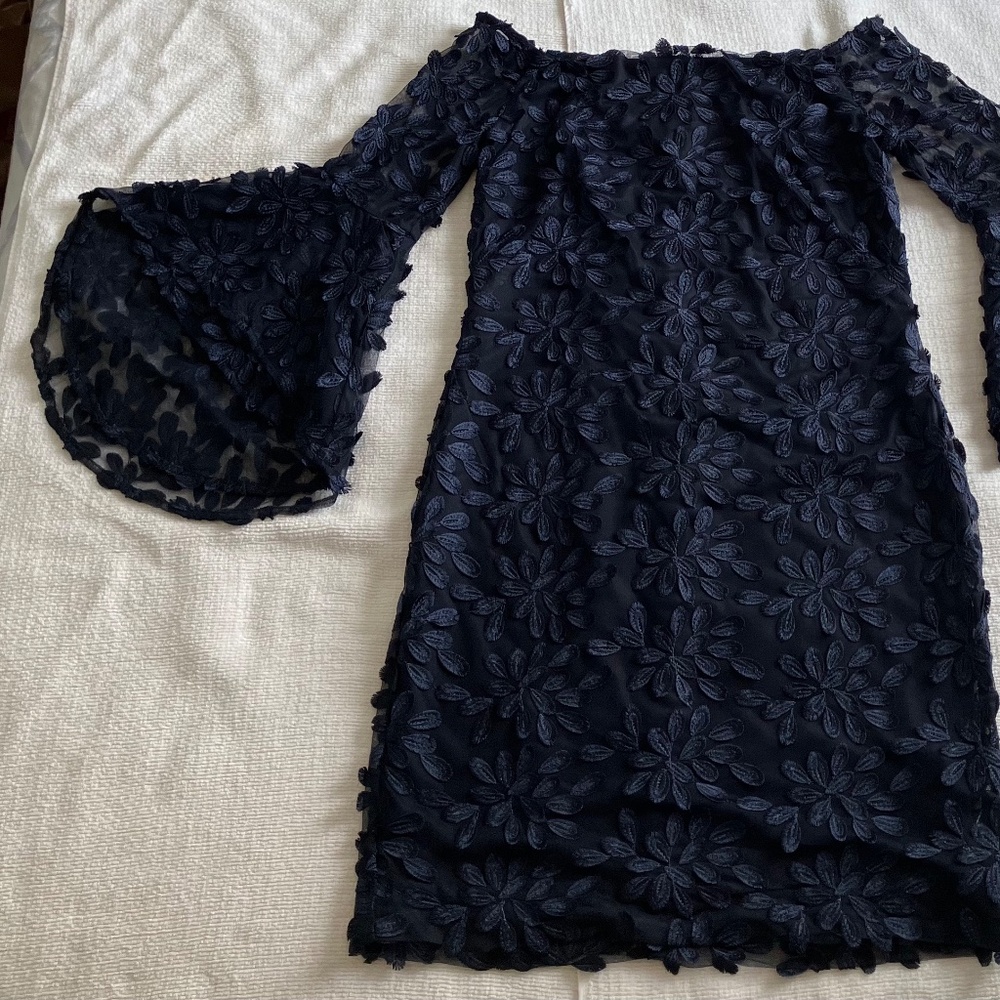 Lauren Ralph Lauren Midnight Blue Floral Dress